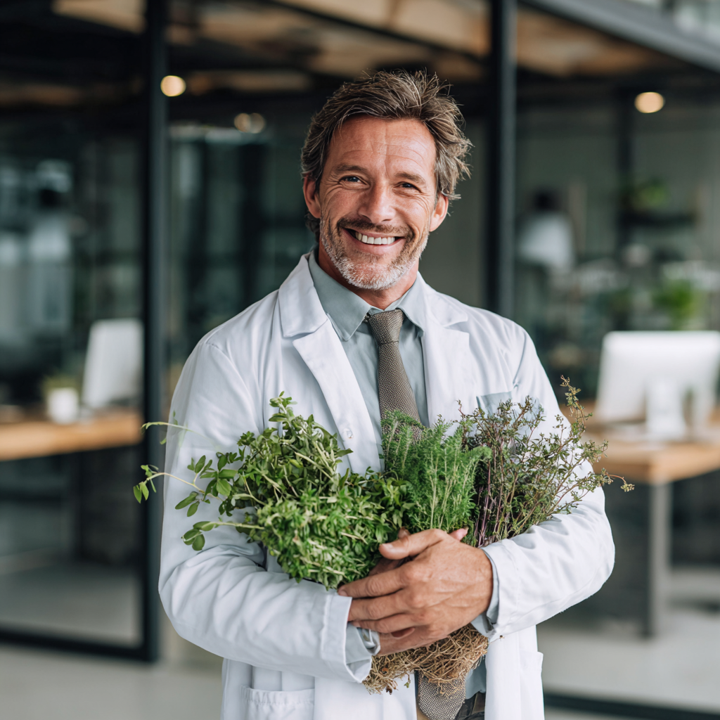 Щаслива жінка європейської зовнішності середнього віку з здоровою сяючою шкірою, посміхається на камеру, природне освітлення, реалістичний стиль